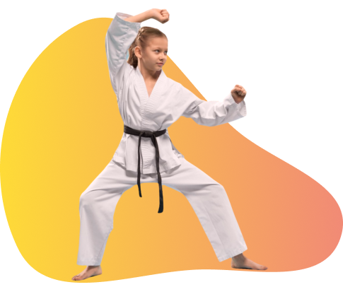 Taekwondo girl poses || online Taekwondo fitness program